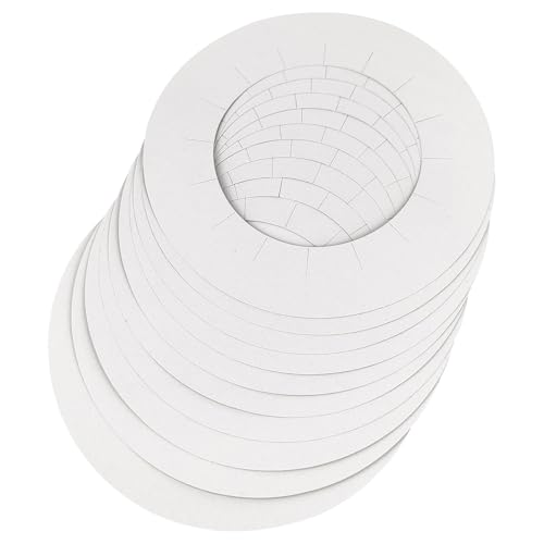 20 Pack Wax Warmer Protective Collars - Universal 4.2in Inner Dia 7.1in Outer Dia