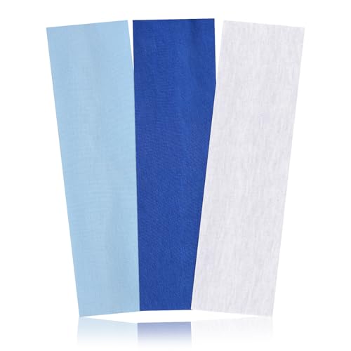 Mabor 3-Pack Non-Slip Headbands for Women & Men | Elastic Sweat-Absorbing Workout Bands