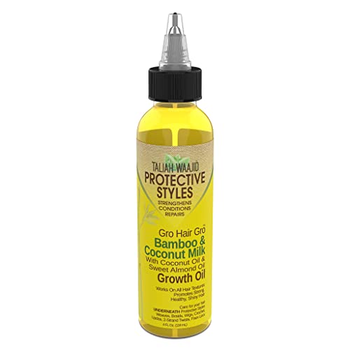 Taliah Waajid Hair Growth Oil with Bamboo & Coconut Milk - 4 Oz