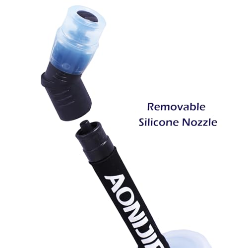 TRIWONDER Collapsible Water Bottle - BPA-Free Soft Flask for Outdoor Activities (250ml & 500ml)