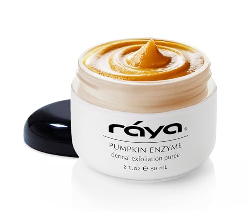 RAYA Pumpkin Enzyme Facial Peel - Gentle Exfoliating Skin Treatment for All Types