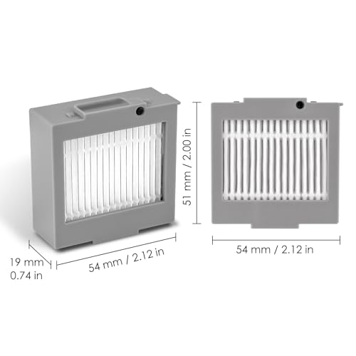 4 Pack HEPA Filters for iRobot Roomba Max 705 & Plus 504 Vac