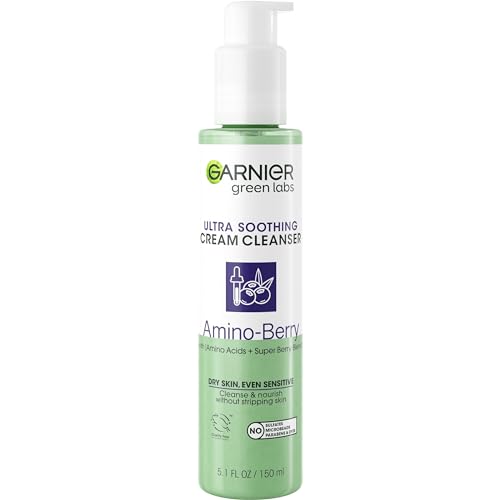 Garnier Green Labs Amino-Berry Facial Cleanser for Sensitive Skin 5.07 fl oz
