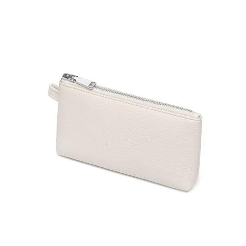 YONBEN Small PU Leather Makeup Bag for Purse, Compact Cosmetic Pouch