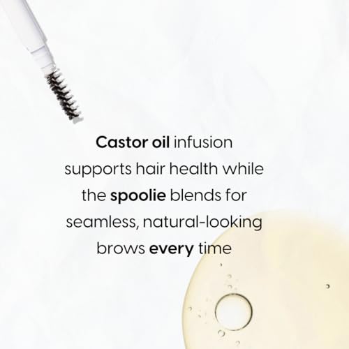 Kara Beauty Micro Brow Pencil - Ebony Eyebrow Pencil with Castor Oil