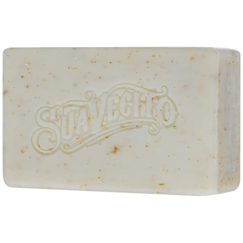 Suavecito Whiskey Bar 6 oz Exfoliating & Moisturizing Bar Soap — Pack of 6, Masculine Scent