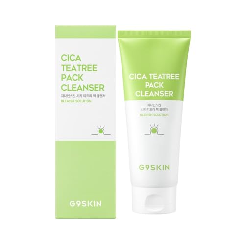 G9SKIN Cica Tea Tree Clay Cleanser & Wash-Off Mask - 150ml