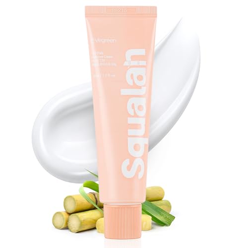 VEGREEN 730 Daily Cream - Vegan Squalane Moisturizer for Sensitive Skin - Fragrance-Free, 1.69 fl oz