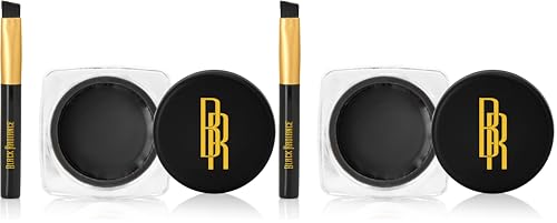 Black Radiance Continuous Creme Eyeliner - Smudge-Proof Black, 2 Pack