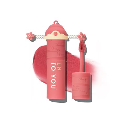 INTO YOU Love Struck Matte Lipstick – Long Lasting Peachy Pink for Lips & Cheeks