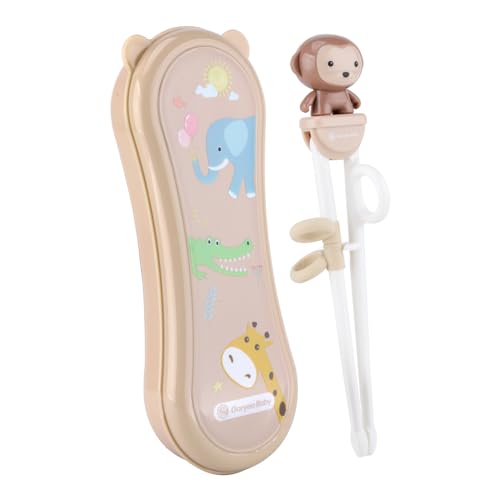 Kids Chopsticks with Portable Case - Safe, BPA-Free & Easy to Use