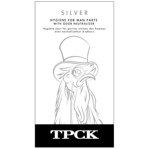 ToppCock Silver Men's Intimate Deodorant Gel - Anti-Chafing Odor Control