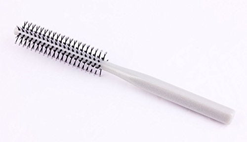 PERFEHAIR Mini Round Hair Brush for Short Hair - 1 Inch Nylon Bristles