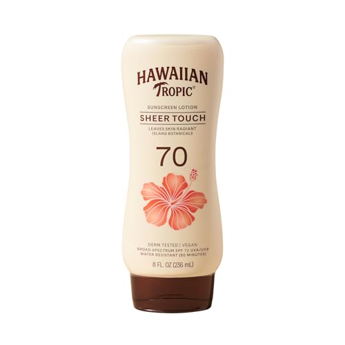 Hawaiian Tropic Sheer Touch SPF 70 Sunscreen Lotion - 8 Fl Oz