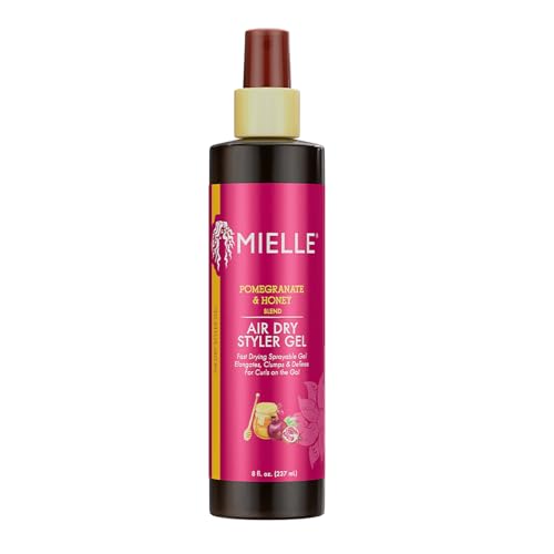 Mielle Organics Pomegranate & Honey Air Dry Styler Gel - 8 Oz