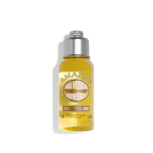 L'OCCITANE Almond Shower Oil - Vegan Body Wash & Shaving Base