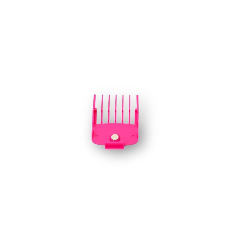 TPOB SLIME Guards (slime 2) 6 Professional Hair Guides plastic combs for different hair cutting lengths (Pink)
