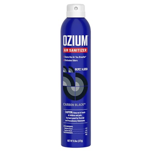 Ozium Air Sanitizer Spray 8 Oz - Odor Eliminator for Home & Car
