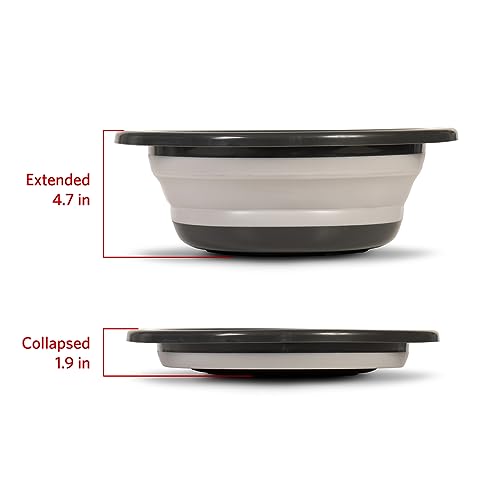 Glad Collapsible Mixing Bowl - 5.5L Foldable Kitchen Tool