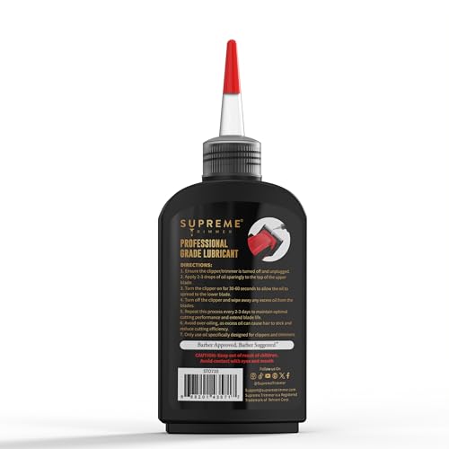 Supreme Trimmer Hair Clipper Lubricating Oil - 4 FL OZ