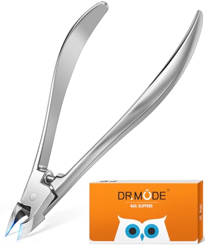 Professional Nail Cuticle Trimmer with Half-Jaw Precision Blades