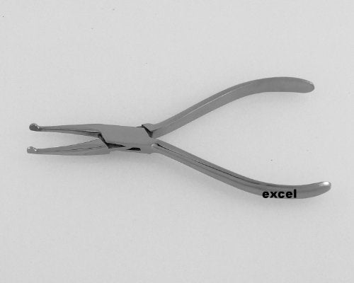 SurgicalExcel 110 Straight Crown & Utility Plier - Stainless Steel, Box Joint