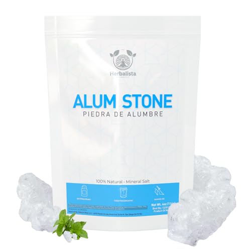Herbalista Natural Alum Crystal Deodorant & Shaving Stone - 4 oz