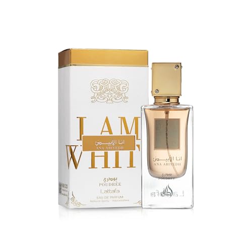 Lattafa Ana Abiyedh Poudree Eau de Parfum for Women, 60ml