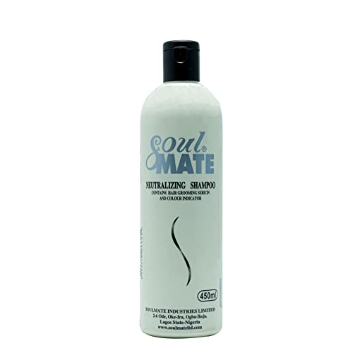 SOUL MATE Neutralizing Shampoo with Color Indicator, 15.2oz