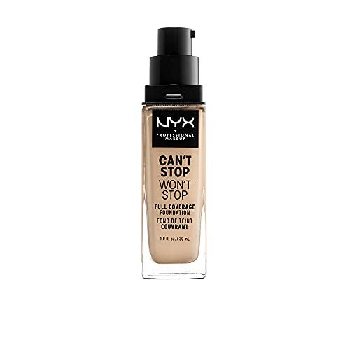 NYX Can't Stop Won't Stop Full Coverage Matte Foundation - Nude