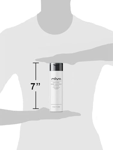 Raya Glycolic Acid Hand and Body Lotion – Exfoliating AHA Moisturizer