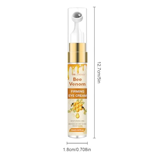 Bee Venom Wrinkle Serum | Natural Botox Anti-Aging Eye Cream for Firming & Brightening