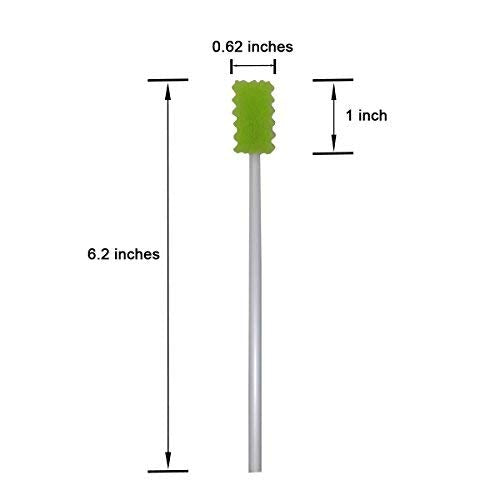 MUNKCARE Dental Swabs with Dentifrice, 100 Count - Fruit Flavored Oral Care Swabs