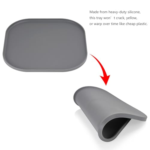 Universal Silicone Humidifier Drip Tray - 10.23" Leak-Proof Floor Protector