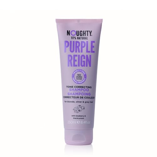 Noughty Purple Reign Tone Correcting Blonde Shampoo, 8.4 Fl Oz