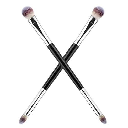 MUIIGOOD Professional Eyeshadow Brush Set - 2 Pcs for Blending & Precision