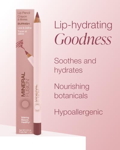 Mineral Fusion Burnish Lip Pencil - Hypoallergenic & Paraben-Free