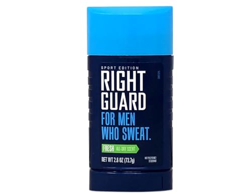 Right Guard Sport Fresh Scent Invisible Solid Deodorant Pack of 3, 2.6 oz