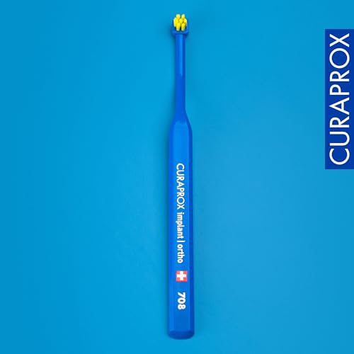 Curaprox CS 708 Implant Toothbrush - Gentle Care for Braces & Implants