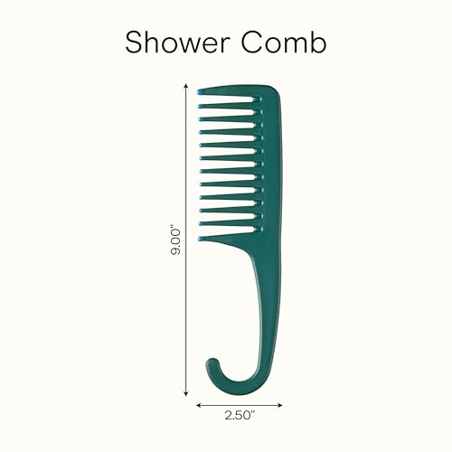 Conair Detangle & Smooth Shower Comb - Wide-Tooth for All Hair Types