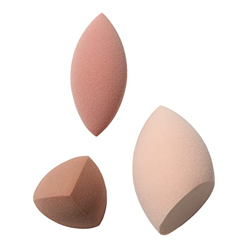 e.l.f. Total Sponge Set - 3-Piece Makeup Blending Sponge Trio