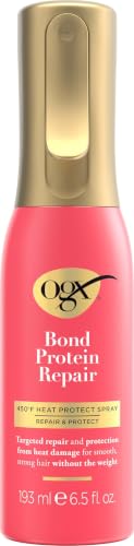 OGX Bond Protein Repair Heat Protect Spray 6.5 fl. oz | Damage Protection for All Hair Types