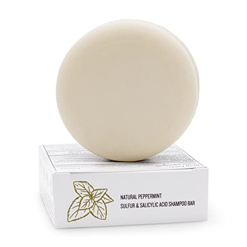 Dermaharmony Dandruff Shampoo Bar with 5% Sulfur & 2% Salicylic Acid - 4 oz