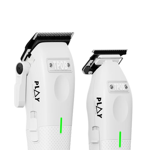 TPOB Mini Play Professional Hair Clippers (Whiteout Set)
