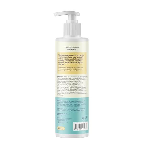 Hello Bello Baby Shampoo & Body Wash, Coconut Vanilla, 10oz