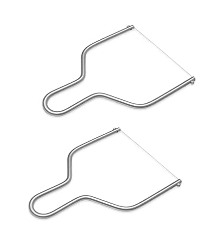 Stainless Steel Cheese Slicer and Cutter with Wire - 2PCS
