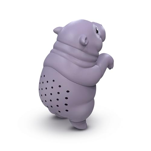 Sip'opotamus Baby Hippo Tea Infuser - BPA-Free Silicone, Dishwasher Safe