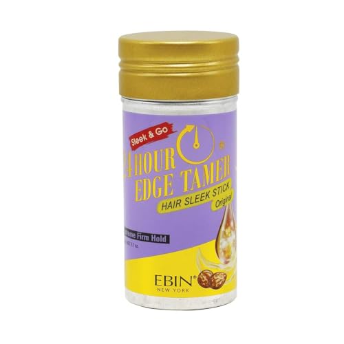 EBIN NEW YORK 24H Edge Tamer Hair Wax Stick Original 2.7 Fl Oz - Strong Hold & No Residue