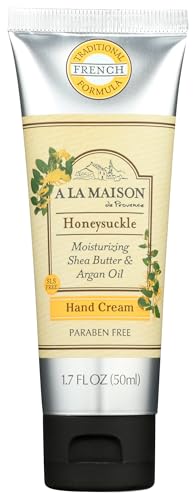 A La Maison Honeysuckle Hand Cream - Moisturizing Argan Oil & Shea Butter, 1.7 Oz