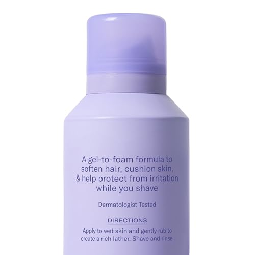Flamingo Shaving Gel for Women, Foaming Gel with Aloe Vera, 6.7oz, 3ct